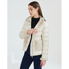 故障 EITIE爱特爱冬季新款保暖兔毛立领洋气显瘦短款外套羽绒服女6411106 商品缩略图4