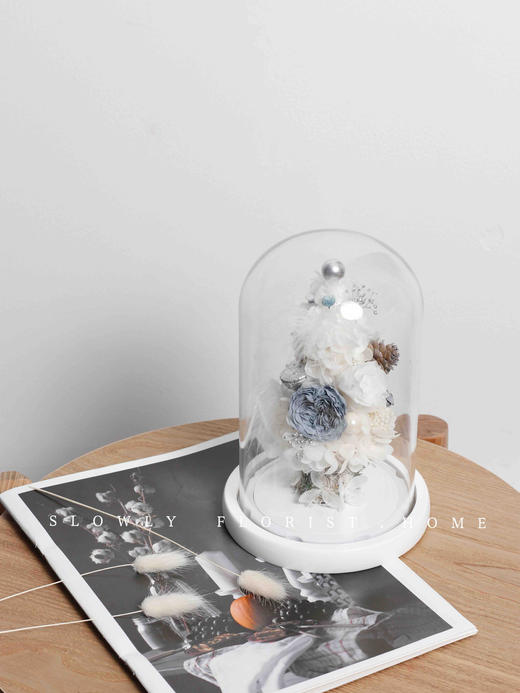 幸福树永生花（带灯） 商品图1