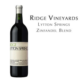 瑞园龙登泉红葡萄酒,美国 Ridge Lytton Springs Zinfandel Blend, USA Dry Creek Valley