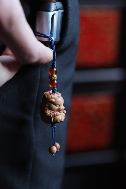 【双十一嗨购】老山檀萌萌牛钥匙扣 b50 商品图3