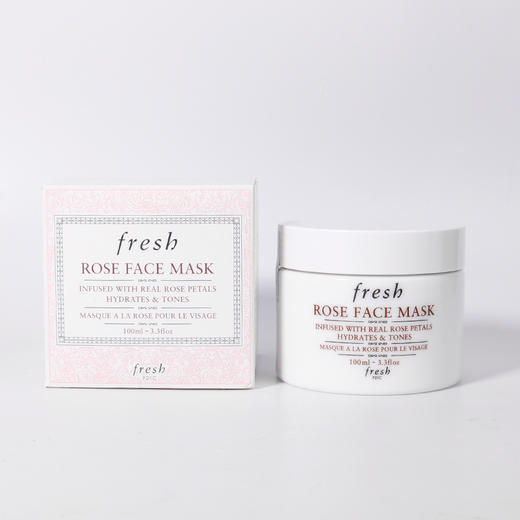FRESH/ fresh馥蕾诗玫瑰面膜  玫瑰润泽补水保湿 涂抹式花瓣舒缓面膜 100ML 商品图2