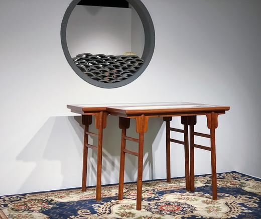 红桥红  家具严选  缅甸花梨（大果紫檀）  【石面 98/120刀牙 平头案】 商品图8