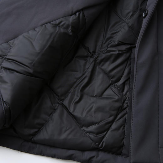  YvesFigarau伊夫·费嘉罗冬季厚款商务休闲时尚保暖连帽中长款羽绒服864202 商品图7