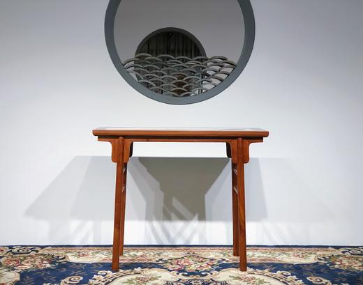 红桥红  家具严选  缅甸花梨（大果紫檀）  【石面 98/120刀牙 平头案】 商品图0