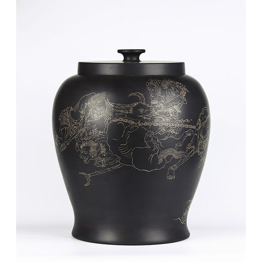 滇南陶韵 《搜山图》系列 茶缸 商品图4