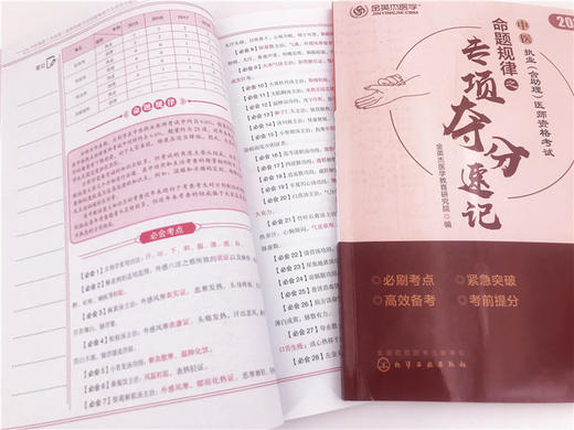 中医执业 含助理 医师资格 考试命题规律之专项夺分速记 金英杰医学教育研究院 中医入门中医执业医师临床中医师 常见病诊断与治疗 商品图3