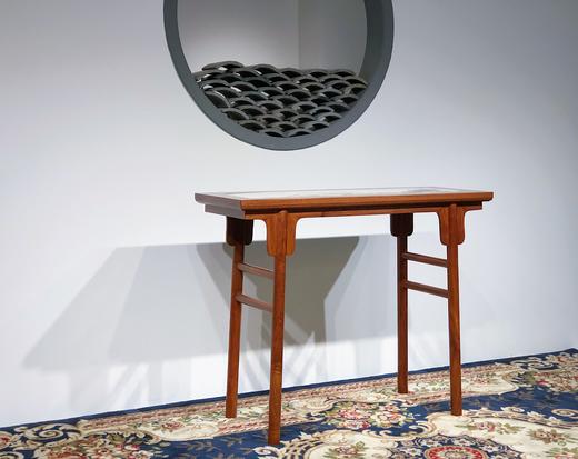 红桥红  家具严选  缅甸花梨（大果紫檀）  【石面 98/120刀牙 平头案】 商品图3