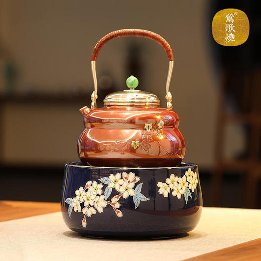  莺歌烧 九谷系列电陶炉 商品图3