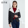 EITIE爱特爱冬季新款通勤简约短款显瘦轻薄立领保暖羽绒服女6411101 商品缩略图1