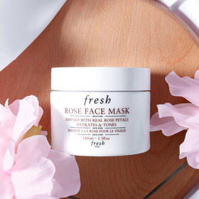 FRESH/ fresh馥蕾诗玫瑰面膜  玫瑰润泽补水保湿 涂抹式花瓣舒缓面膜 100ML