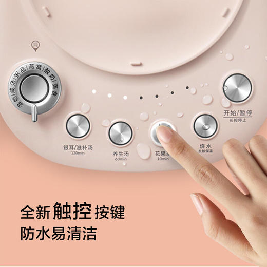 【北鼎】北鼎（Buydeem）养生壶煮茶器黑茶煮炖蒸燕窝炖盅玻璃花茶壶K159T 商品图3