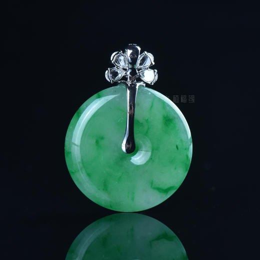 【圆满】满绿平安扣1-GZ12009093 商品图1