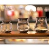  典雅玻璃储存罐小典雅玻璃储存罐大锤纹木六角玻璃储存罐茶叶罐耐热玻璃密封罐 商品缩略图3