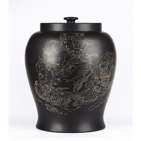 滇南陶韵 《搜山图》系列 茶缸