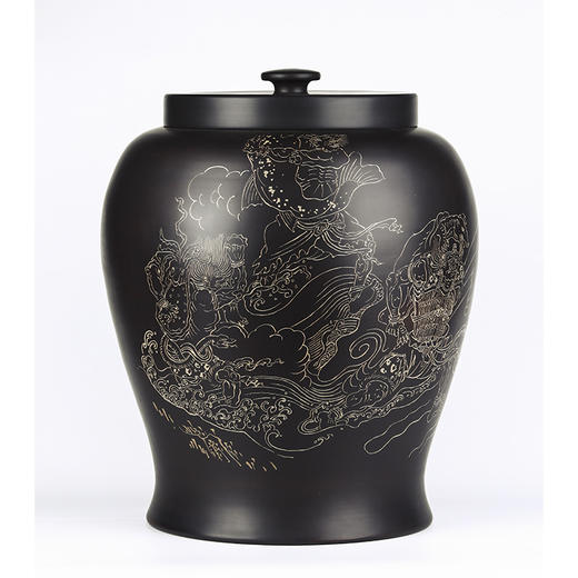 滇南陶韵 《搜山图》系列 茶缸 商品图0