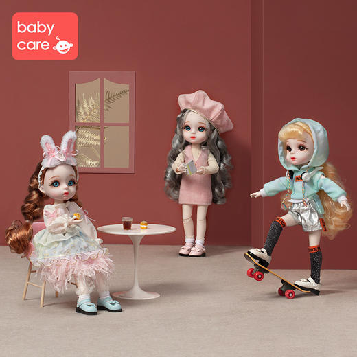 【babycare好物集】娃娃玩具女孩单个可换装儿童仿真精致洋娃娃公主玩偶礼盒 商品图0