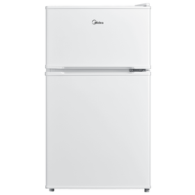 美的(Midea)88升 双门迷你小冰箱租房宿舍办公室家用冷冻冷藏小型节能环保省电静音电冰箱 BCD-88CM