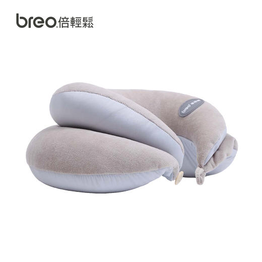 倍轻松（breo）u型枕颈椎枕NP D091办公室午休枕午睡枕头 护颈枕飞机旅行枕 双层设计 商品图0