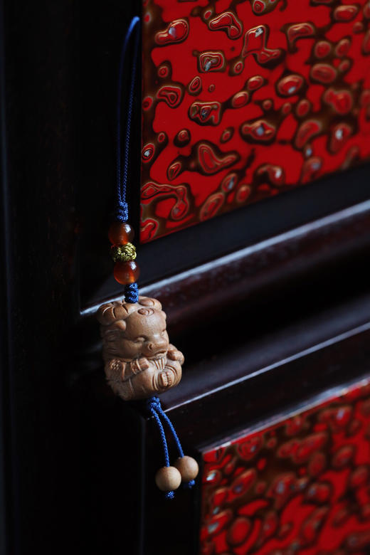 【双十一嗨购】老山檀萌萌牛钥匙扣 b50 商品图2