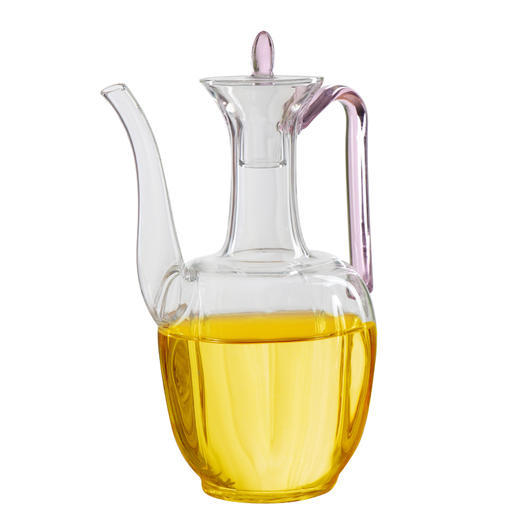  弘龙 执壶 手工玻璃手执壶透明耐热斗茶汤瓶绿茶壶复古仿宋代贵妃泡茶壶 商品图3