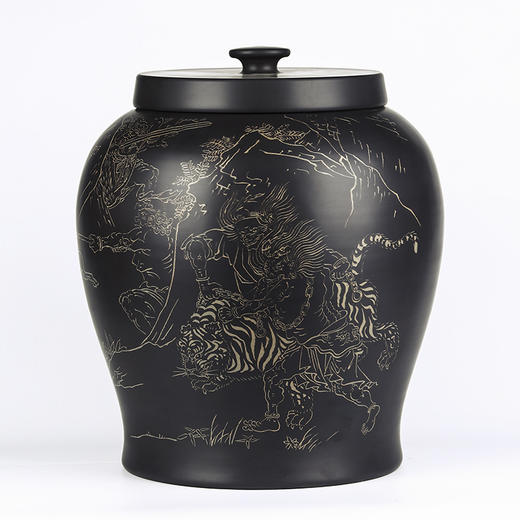 滇南陶韵 《搜山图》系列 茶缸 商品图2