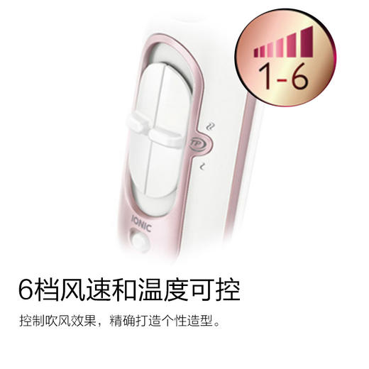 飞利浦（PHILIPS）电吹风机 HP8235/00 家用大功率负离子护发恒温快干冷热风吹风筒 商品图4