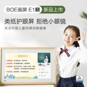 优课库 | BOE 京东方画屏E1S|类纸护眼屏|网课好伴侣 拒绝小眼镜