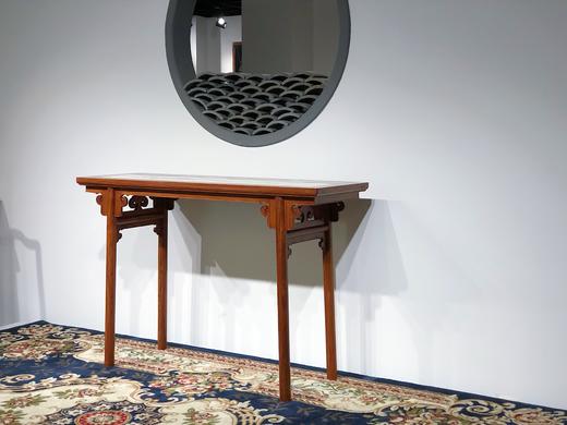 红桥红  家具严选  缅甸花梨（大果紫檀）  【云石 120 云牙如意平头案】 商品图2