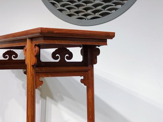 红桥红  家具严选  缅甸花梨（大果紫檀）  【云石 120 云牙如意平头案】 商品图4