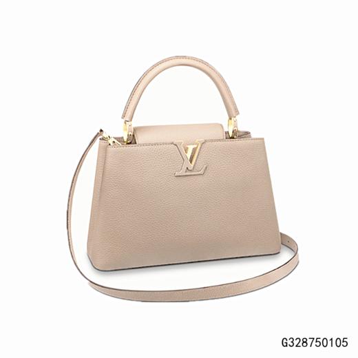 【二手9新】路易·威登capucines系列小号手提单肩包袋/g328750105