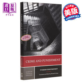 【中商原版】罪与罚 诺顿文学解读系列 英文原版 Norton Critical Crime and Punishment Fyodor Dostoevsky