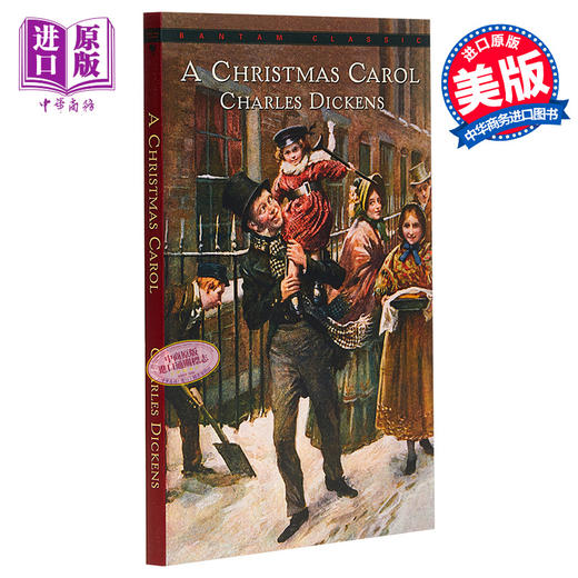 【中商原版】A Christmas Carol 圣诞颂歌英文原版狄更斯名著进口英文原版书 商品图0