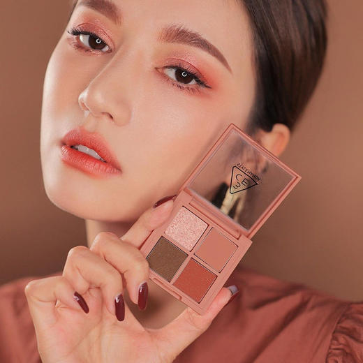 韩国 3CE三熹玉 四色眼影盘 2.8g 商品图8