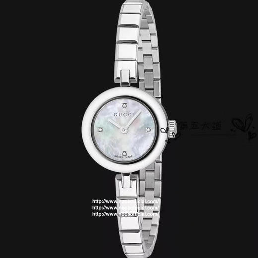 🇬🇧🇬🇧出击！GUCCI/古驰​  全智贤同‎款  百​年经典​巴塞​尔‌款‌，型号YA141503，22mm表径，9mm厚度，天然彩贝表面‌，50米‌深度防水‌ 商品图12