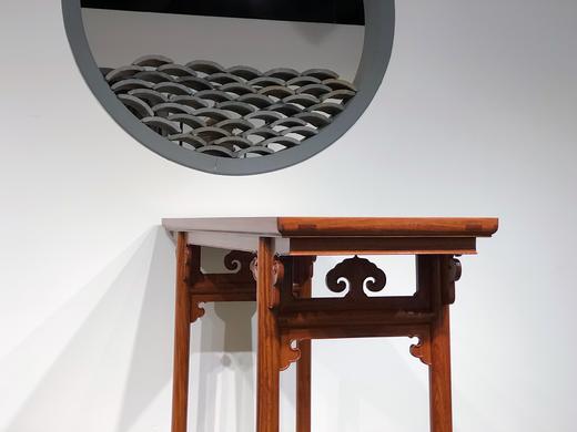 红桥红  家具严选  缅甸花梨（大果紫檀）  【云石 120 云牙如意平头案】 商品图6