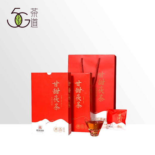 黑茶 道然 2016年 甘甜茯茶 1000g+120g 商品图0
