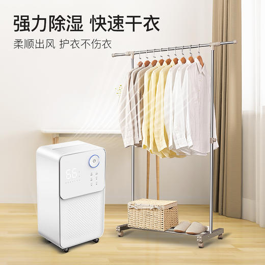 欧井（Eurgeen）除湿机/抽湿机 OJ-128E 除湿量12升/天 适用面积12-22㎡ 静音36分贝 家用卧室干衣净化吸湿器 商品图6