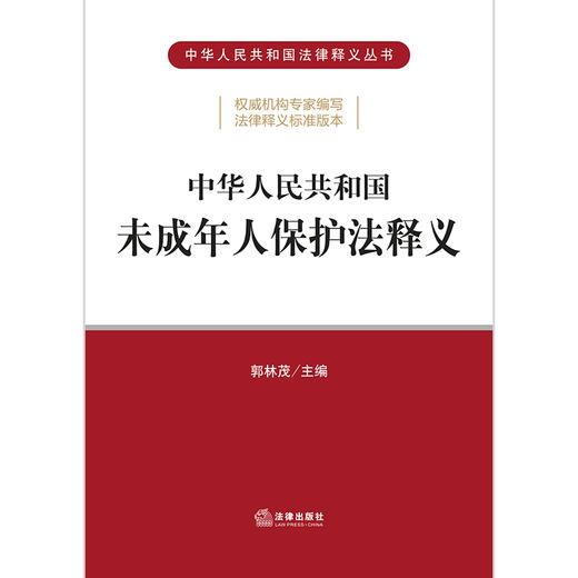 中华人民共和国未成年人保护法释义 郭林茂 商品图1