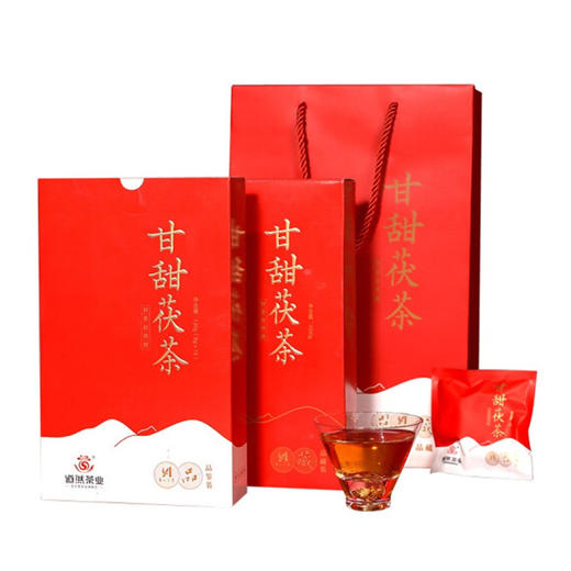 黑茶 道然 2016年 甘甜茯茶 1000g+120g 商品图1