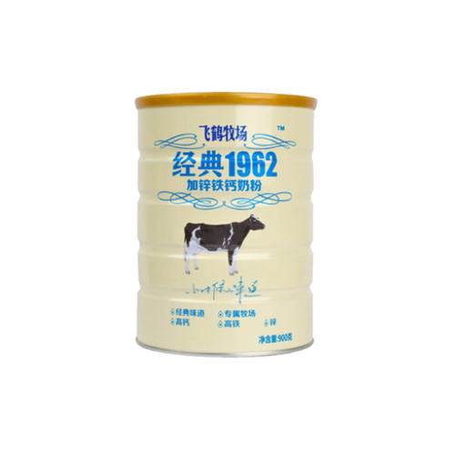 飞鹤1962加锌铁钙奶粉听装900g 商品图1