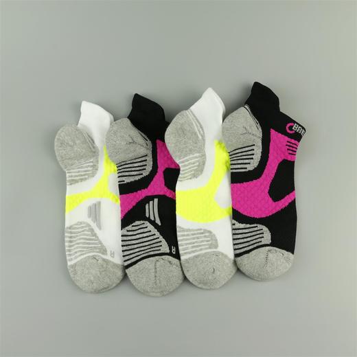 【49元6双】女专业运动袜丨跑步袜浅口短筒袜子春夏季毛巾底透气防臭【822101】 商品图1