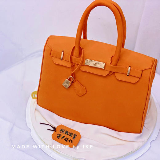 爱马仕birkin | 半翻糖 奶油蛋糕 商品图8