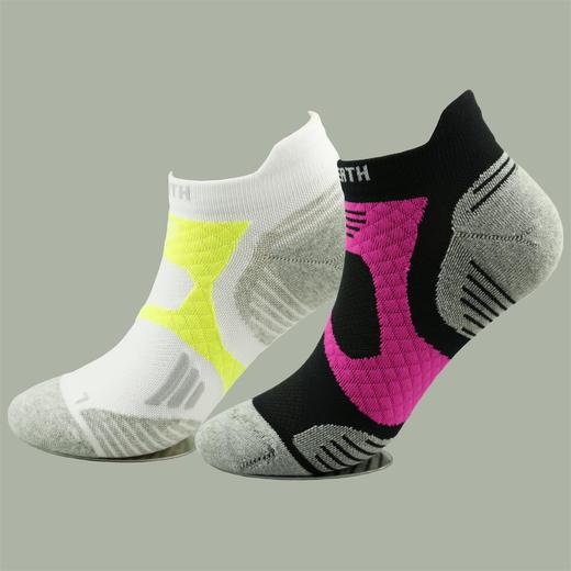 【49元6双】女专业运动袜丨跑步袜浅口短筒袜子春夏季毛巾底透气防臭【822101】 商品图0