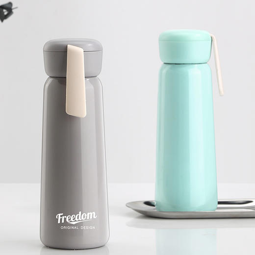 智能显温保温杯420ml 秋冬便携保温杯500ml  12小时保温热水冷水 商品图4