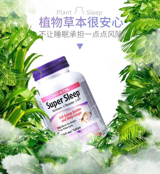 Webber伟博super sleep 褪黑素安睡宝助睡眠安眠 商品图2