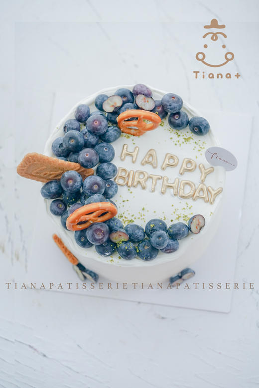 水果蛋糕 蓝莓 简约 商品图1