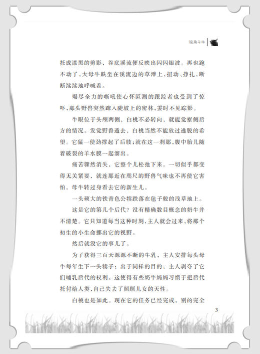 沈石溪动物小说正版 独角斗牛 小学生三四五六年级课外阅读书籍儿童文学读物经典书目 沈石溪的书全系列畅销书 商品图3