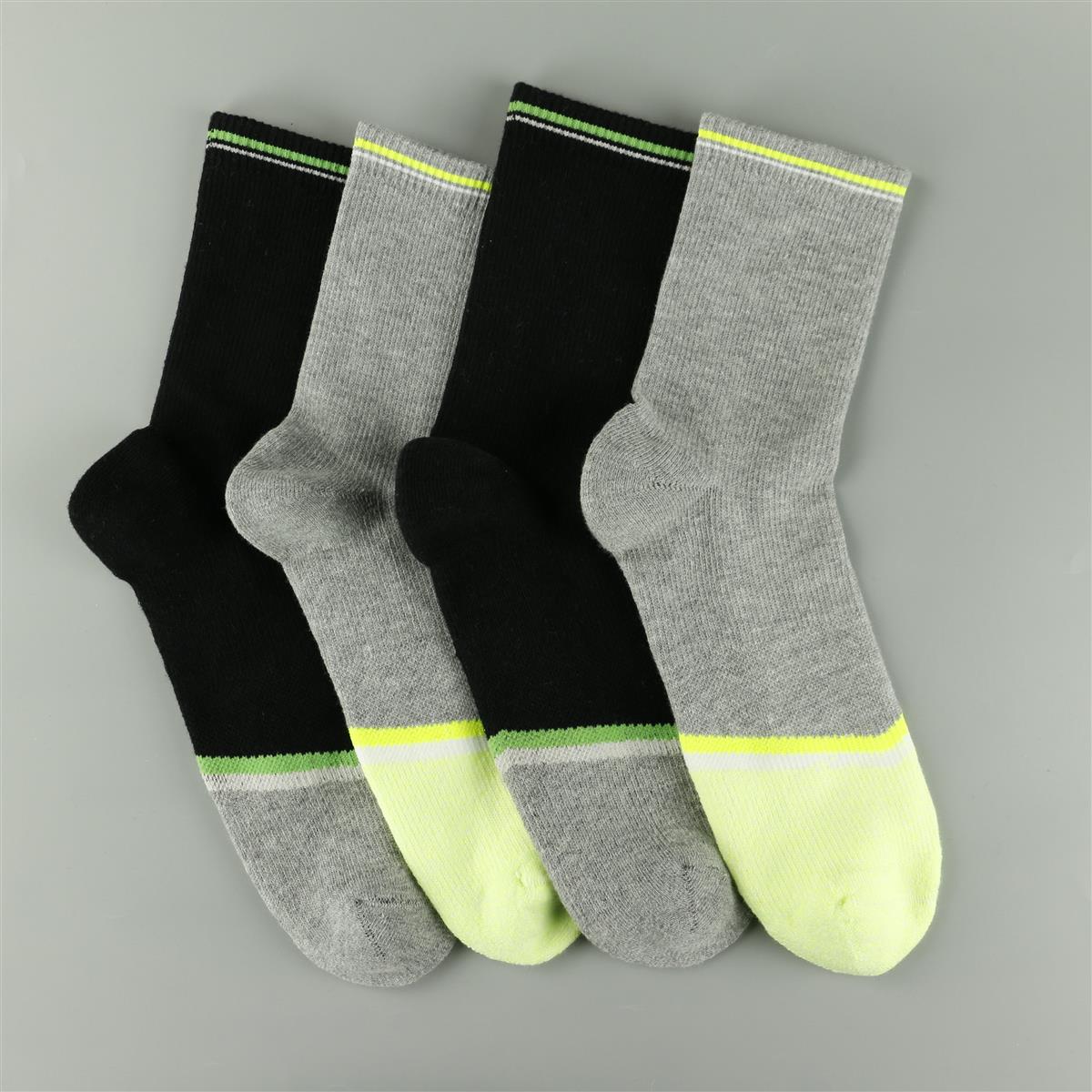 【49元6双】男丨男士中筒运动袜吸汗透气运动保护半毛圈男袜四季运动袜【单双装 821103】