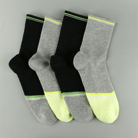 【49元6双】男丨男士中筒运动袜吸汗透气运动保护半毛圈男袜四季运动袜【单双装 821103】