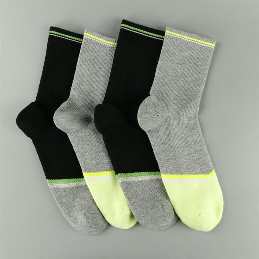 【49元6双】男丨男士中筒运动袜吸汗透气运动保护半毛圈男袜四季运动袜【单双装 821103】 商品图0